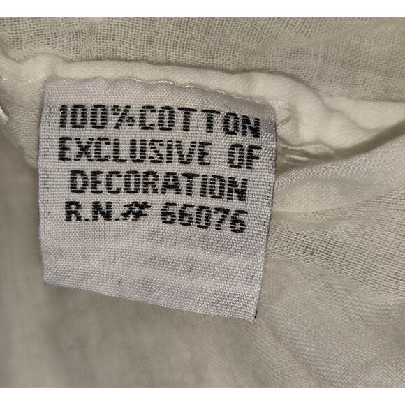 Raviya White Crocheted Skirt Dress Sz M Bohemian Beautiful Crochet Lined Medium - Picture 11 of 16